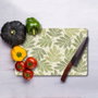 Hermia Tabla de Cortar de Vidrio Templado 30 x 40 cm Multicolor
